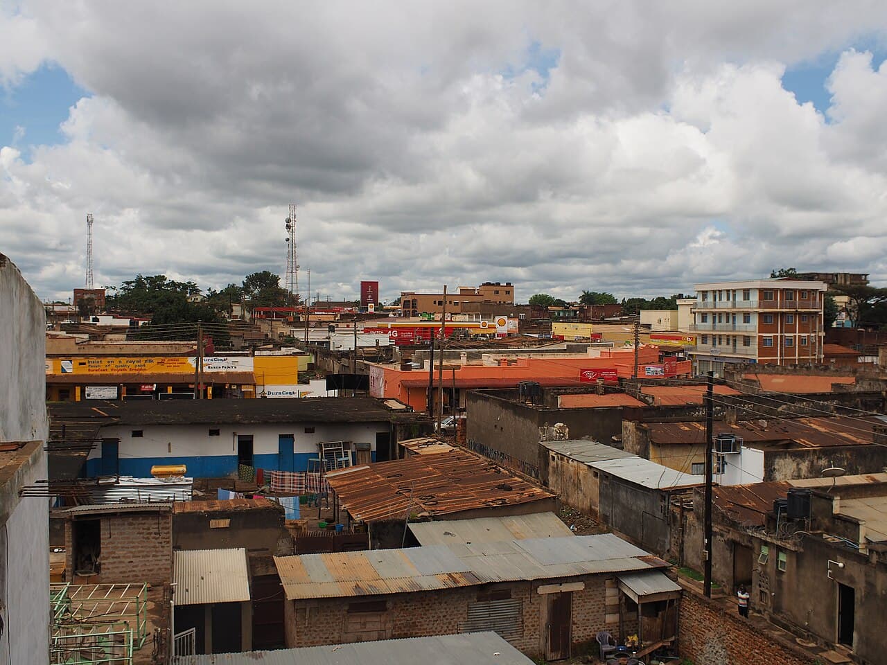 Gulu town, the hub for assignments across the Northern region.